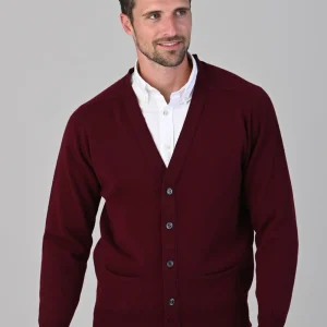Leven 2 Ply Lambswool Cardigan