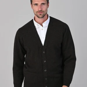 Leven 2 Ply Lambswool Cardigan