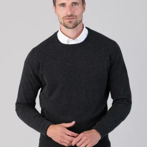 Oxton 1 Ply Cashmere Crew Neck
