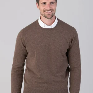 Oxton 1 Ply Cashmere Crew Neck