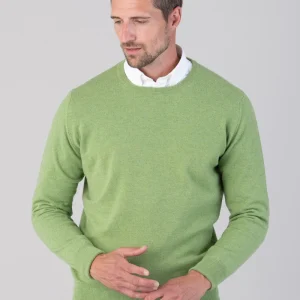 Oxton 1 Ply Cashmere Crew Neck