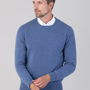 Oxton 1 Ply Cashmere Crew Neck