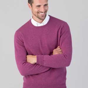 Oxton 1 Ply Cashmere Crew Neck