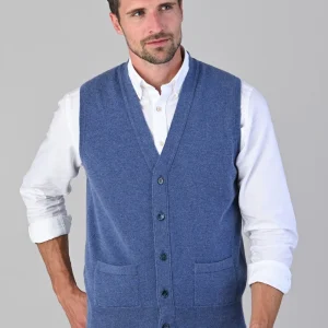 Oxton 1 Ply Cashmere Waistcoat
