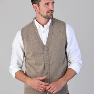Oxton 1 Ply Cashmere Waistcoat