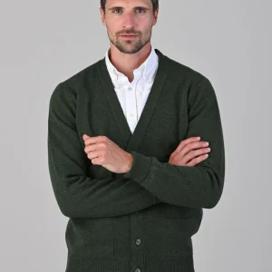 Rob 2 Ply Lambswool Cardigan