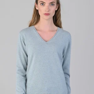 Millie Cashmere Vee Neck
