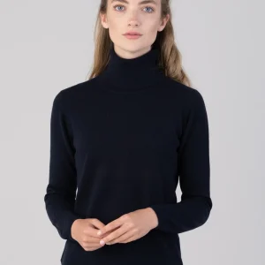 Millie Cashmere Roll Collar