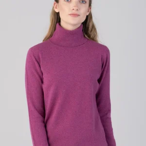 Millie Cashmere Roll Collar