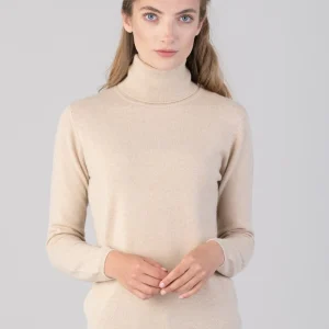 Millie Cashmere Roll Collar