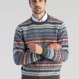 Lambswool Fairisle Crew
