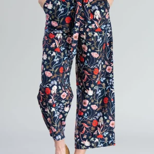 Floral Cropped Trousers