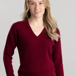 Millie Cashmere Vee Neck