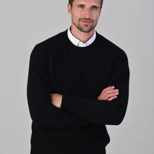 Leven 2 Ply Lambswool Crew Neck