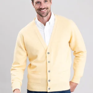 Leven 2 Ply Lambswool Cardigan