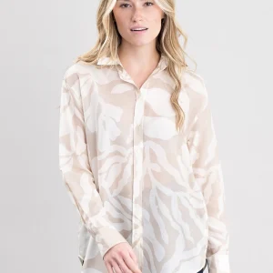 Palm Cotton Silk Shirt
