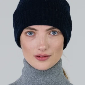 Cashmere Ribbed Hat