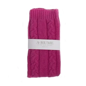Cashmere Cable Bedsocks
