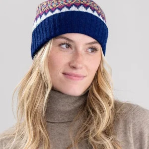 Hattie Lambswool Bobble Beanie
