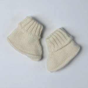 Cashmere Baby Booties
