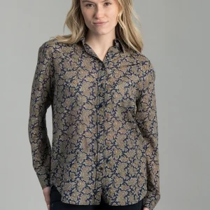 Paisley Cotton Silk Shirt