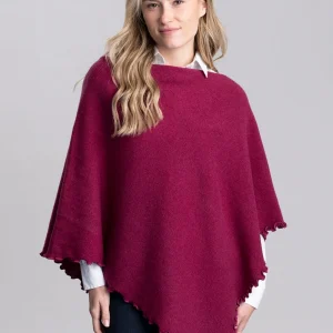 Lindsey Lambswool Poncho