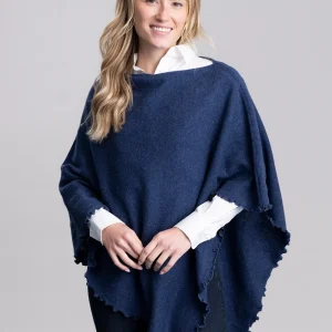 Lindsey Lambswool Poncho