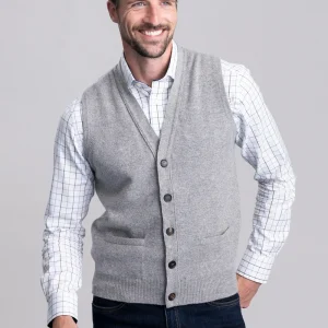 Lambswool 2 Ply Waistcoat