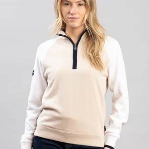 Laura T-Neck Windproof Sweater