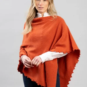 Lindsey Lambswool Poncho
