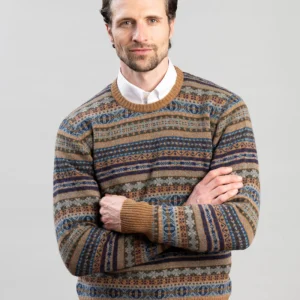 Lambswool Fairisle Crew