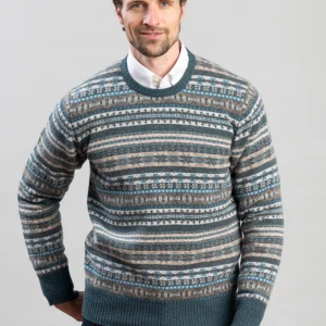 Lambswool Fairisle Crew