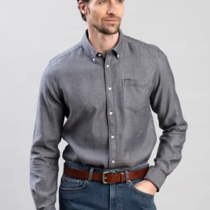 Buckley Tailored Herringbone Shirt