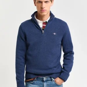 Casual Cotton Half Zip