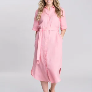 Linen Shirt Dress
