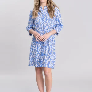 Floral Print Shirt Dress