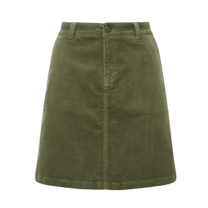 Sage Cord Skirt
