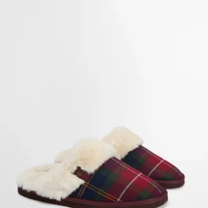 Claudia Tartan Mule Slippers