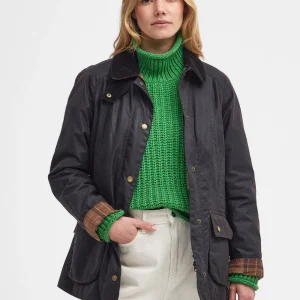Ladies Beadnell Wax Jacket