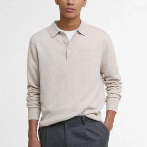 Hutherston Knitted Polo Shirt